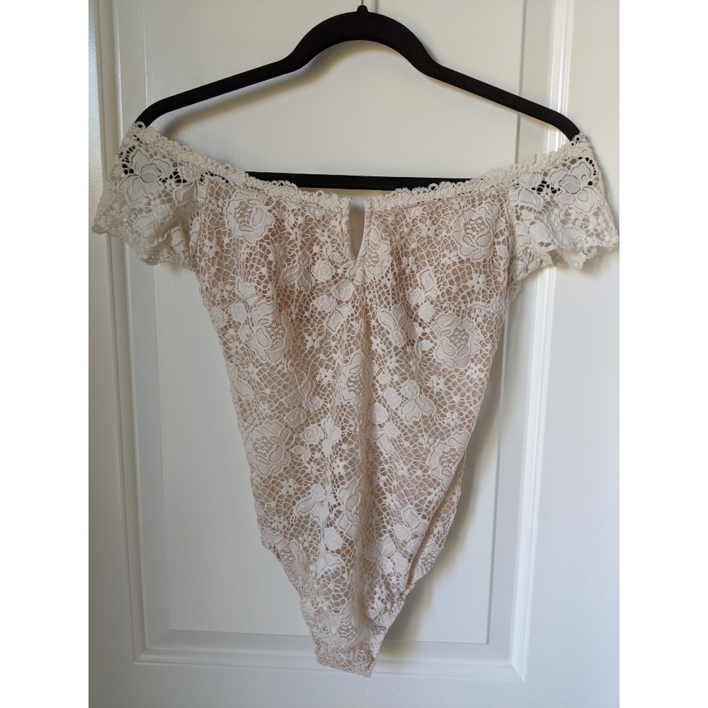 Victoria's Secret White Bodysuit (XS)